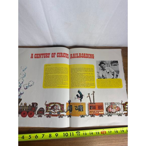 1971 Ringling Bros Circus Program 101st Edition Vintage Circus Photos Animals - Picture 3 of 8
